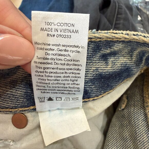 NEW Pacsun Casey Low Rise Baggy Jeans Medium Indigo Tint NWT Size 26 - Picture 16 of 16